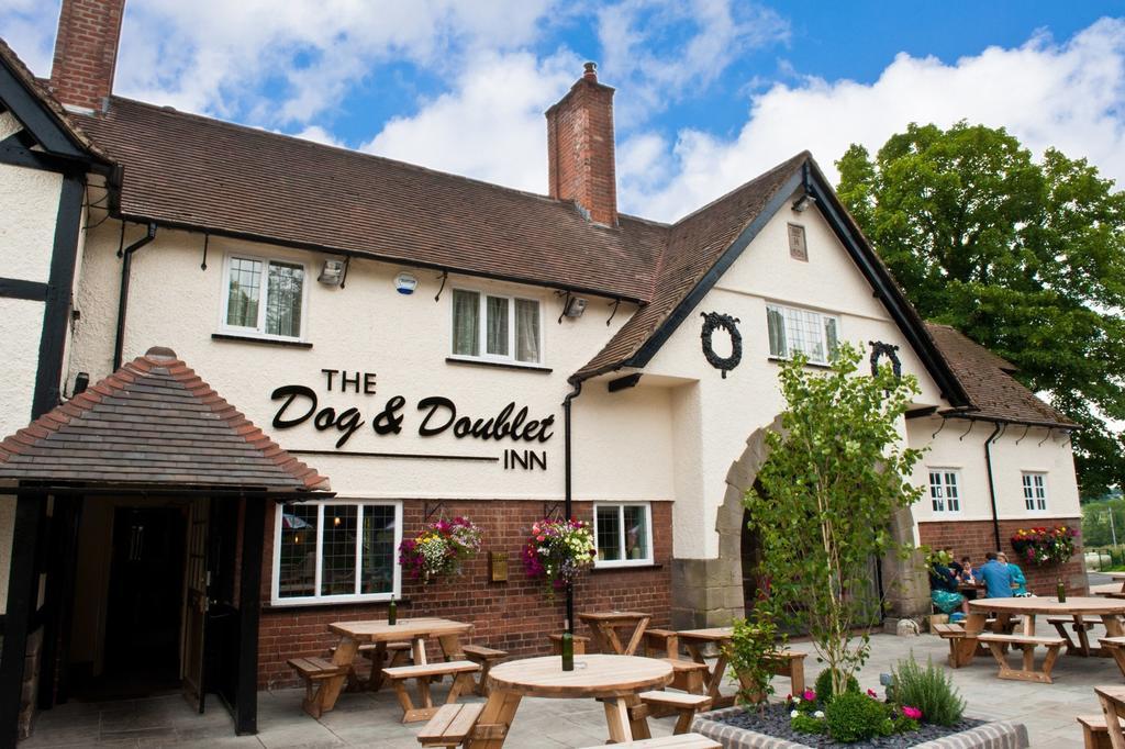 The Dog & Doublet Inn Stafford Exterior foto